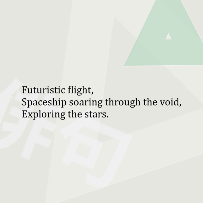 Futuristic flight, Spaceship soaring through the void, Exploring the stars.